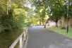 Follow the River Itchen downstream.