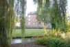 A view of Wharf Mill, a converted Mill and Warehouse  at the end of the once navigable Itchen Navigation, now used as private flats