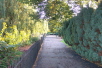 Follow the right hand path to the side of Wharf Mill as it skirts around Wolvesey Castle grounds.