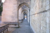 Follow the line of the Flying Buttresses along the South side of the cathedral.