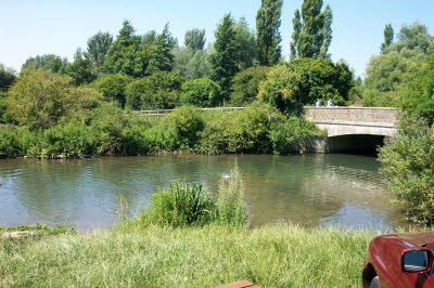 The end of the Itchen Navigation