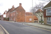 Turn right here into King Alfred Place. The main gate to the monastic precinct once stood here.