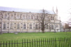 The grassed area between the footpath and the Cathedral is the site of the New Minster. Here King Alfred was buried until 1110 when the New Minster moved to Hyde Abbey.